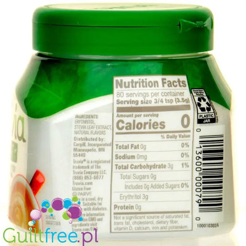 Truvia Stevia Leaf 280g USA - naturalny słodzik w kryształkach 0kcal ze stewią i erytrytolem by Truvia (truvia-stevia-leaf-280g-usa-naturalny-slodzik-w-krysztalkach-0kcal-ze-stewia-i-erytrytolem)
