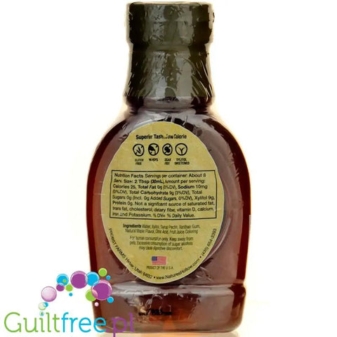 Nature's Hollow Maple - syrop a la klonowy, z ksylitolem, bez cukru by Nature's Hollow (nature-s-hollow-sugar-free-syrup-maple-10-oz)