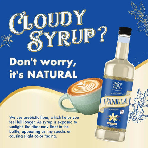Choc Zero Coffe Syrup, Vanilla - syrop do kawy bez cukru i sukralozy z błonnikiem by Choc Zero (choc-zero-coffe-syrup-vanilla-syrop-do-kawy-bez-cukru-i-sukralozy-z-blonnikiem)
