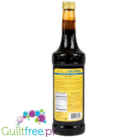 Monin Sugar Free Chocolate Syrup, 0,75L USA - syrop bez cukru i kalorii do kawy, smak czekoladowy by Monin (monin-sugar-free-chocolate-syrup-075l-usa-syrop-bez-cukru-i-kalorii-do-kawy-smak-czekoladowy)