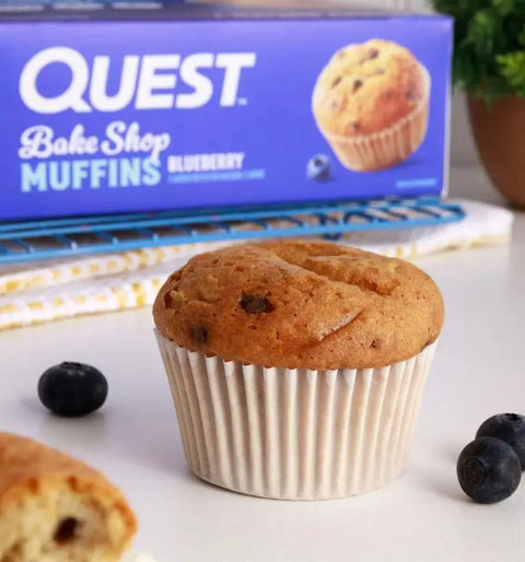 Quest Bakery Shop Blueberry Muffin - jagodowy muffin proteinowy 10g białka by Quest Nutrition (quest-bakery-shop-blueberry-muffin-jagodowy-muffin-proteinowy-10g-bialka)