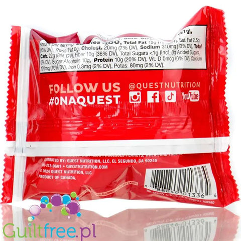Quest Bakery Shop Chocolate Chip Muffin - muffin proteinowy z kawałkami czekolady 10g białka by Quest Nutrition (quest-bakery-shop-chocolate-chip-muffin-muffin-proteinowy-z-kawalkami-czekolady-10g-bialka)