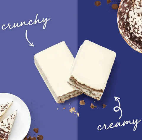 Power Crunch Chocolate Chip Cheesecake - proteinowy wafelek o smaku sernika z białą i mleczną czekoladą by Power Crunch (power-crunch-chocolate-chip-cheesecake-proteinowy-wafelek-o-smaku-sernika-z-biala-i-mleczna-czekolada)