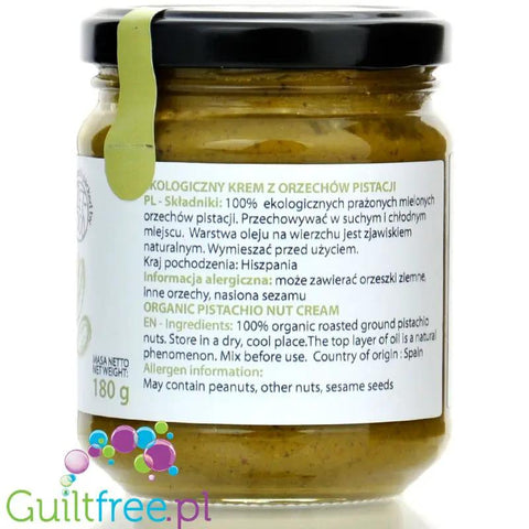 Diet Food Pistachio Cream - ekologiczny krem pistacjowy bez soli i cukru 100% pistacji by Diet Food (diet-food-pistachio-cream-ekologiczny-krem-pistacjowy-bez-soli-i-cukru-100-pistacji)