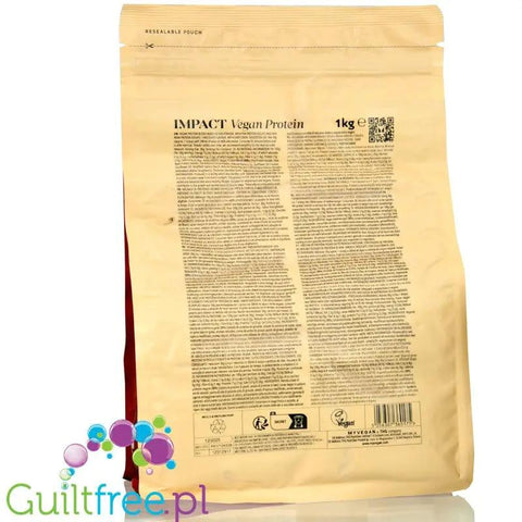 MyProtein Impact Vegan Protein Chocolate 1KG - czekoladowa odżywka białkowa dla wegan by My Protein (myprotein-impact-vegan-protein-chocolate-1kg-czekoladowa-odzywka-bialkowa-dla-wegan)