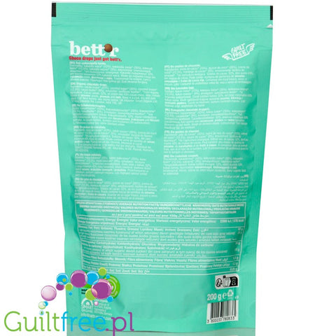 Bett'r Mylk Choco Drops - wegańskie, organiczne kropelki z czekolady z cukrem kokosowym by Bett'r (Smart Organic) (bett-r-mylk-choco-drops-weganskie-organiczne-kropelki-z-czekolady-z-cukrem-kokosowym)