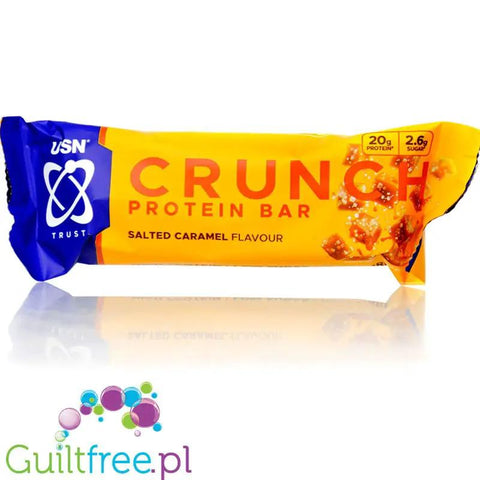 USN Trust Crunch Salted Caramel - chrupiący baton białkowy z masą karmelową (Solony Karmel & Orzechy Ziemne) by USN (Ultimate Sports Nutrition) (usn-trust-crunch-salted-caramel-chrupiacy-baton-bialkowy-z-masa-karmelowa-solony-karmel-orzechy-ziemne)