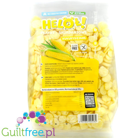 Glutenex Heloł! Bezglutenowe płatki kukurydziane bez dodatku cukru i słodzików by Glutenex (glutenex-helol-bezglutenowe-platki-kukurydziane-bez-dodatku-cukru)