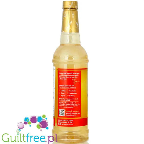 Jordan's Skinny Syrups Pineapple Upside - Down Cake - syrop zero kcal bez cukru o smaku ciasta ananasowego by Skinny Mixes Jordan's (jordan-s-skinny-syrups-pineapple-upside-down-cake-syrop-zero-kcal-bez-cukru-o-smaku-ciasta-ananasowego)