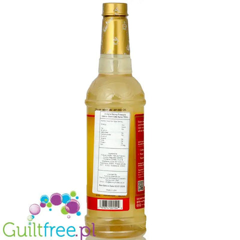 Jordan's Skinny Syrups Pineapple Upside - Down Cake - syrop zero kcal bez cukru o smaku ciasta ananasowego by Skinny Mixes Jordan's (jordan-s-skinny-syrups-pineapple-upside-down-cake-syrop-zero-kcal-bez-cukru-o-smaku-ciasta-ananasowego)