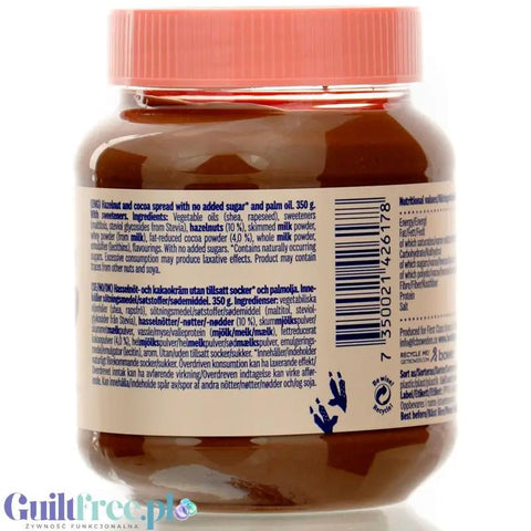 HealthyCo Nella Hazelnut & Cocoa - krem czekoladowy z orzechami laskowymi, bez cukru i oleju palmowego by HealthyCo (healthyco-nella-hazelnut-cocoa-krem-czekoladowy-z-orzechami-laskowymi-bez-cukru-i-oleju-palmowego)