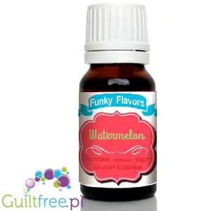 Funky Flavors Basic Watermelon 10ml - Arbuz - kropelki aromatyzujące bez cukru, tłuszczu i słodzików by Funky Flavors (funky-flavors-watermelon-arbuz-aromat-bez-cukru-bez-tluszczu)