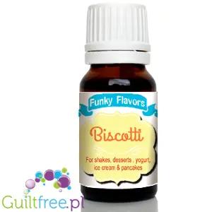 Funky Flavors Basic Biscotti 10ml - Biszkopt - kropelki aromatyzujące bez cukru, tłuszczu i słodzików by Funky Flavors (funky-flavors-biscotti-biszkopt-aromat-bez-cukru-bez-tluszczu)