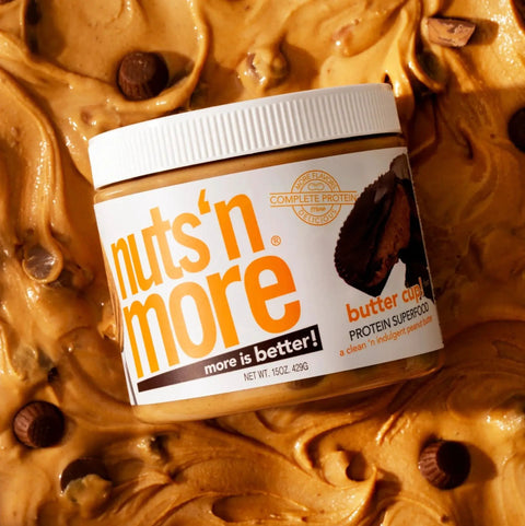 Nuts 'N More Peanut Butter Cup - masło orzechowe z białkiem serwatkowym WPI i z ksylitolem by Nuts'n more (nuts-n-more-peanut-butter-cup-maslo-orzechowe-z-bialkiem-serwatkowym-wpi-i-z-ksylitolem)