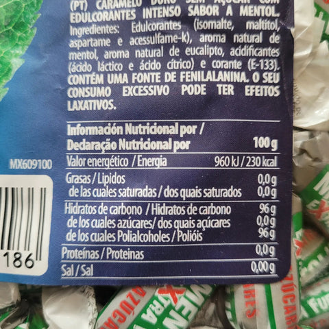 Mentolin Extra Fuerte - MOCNO (!) mentolowo-eukaliptusowe cukierki bez cukru na wagę by Mentolin (mentolin-extra-fuerte-mocno-mentolowo-eukaliptusowe-cukierki-bez-cukru-na-wage)