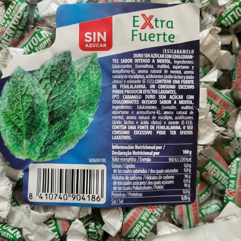 Mentolin Extra Fuerte - MOCNO (!) mentolowo-eukaliptusowe cukierki bez cukru na wagę by Mentolin (mentolin-extra-fuerte-mocno-mentolowo-eukaliptusowe-cukierki-bez-cukru-na-wage)