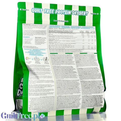 Applied Nutrition Protein Cookie Dough, Baklava - proteinowa masa ciasteczkowa z białą czekoladą 146kcal, 21g białka by Applied Nutrition (applied-nutrition-protein-cookie-dough-baklava-proteinowa-masa-ciasteczkowa-z-biala-czekolada-146kcal-21g-bialka)