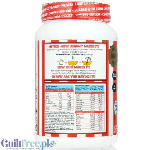 Adonis Cookie Dough Casein Protein, Choc Chip Cookie 1kg - kazeinowa masa ciasteczkowa, edycja limitowana z extra czekoladą by Adonis Gear (adonis-cookie-dough-casein-protein-choc-chip-cookie-1kg-kazeinowa-masa-ciasteczkowa-z-extra-czekolada)