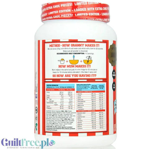 Adonis Cookie Dough Casein Protein, Triple Chocolate 1kg - proteinowa masa ciasteczkowa z czekoladą by Adonis Gear (adonis-cookie-dough-casein-protein-triple-chocolate-1kg-proteinowa-masa-ciasteczkowa-z-czekolada)