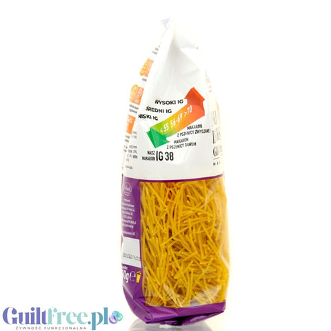 Makaroniarnia Polmak Nitki - makaron z niskim indeksem glikemicznym IG38 by Makaroniarnia Polmak (makaroniarnia-polmak-nitki-makaron-z-niskim-indeksem-glikemicznym-ig38)