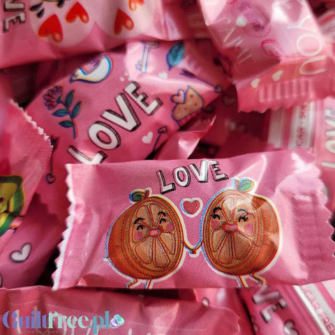 Pictolin Cerdan Caramelos Cherry Candies - walentynkowe wiśniowe cukierki bez cukru na wagę - Candy