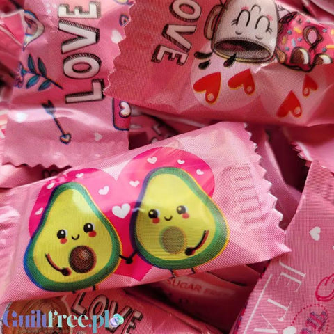 Pictolin Cerdan Caramelos Cherry Candies - walentynkowe wiśniowe cukierki bez cukru na wagę - Candy