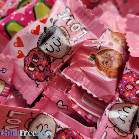 Pictolin Cerdan Caramelos Cherry Candies - walentynkowe wiśniowe cukierki bez cukru na wagę - Candy