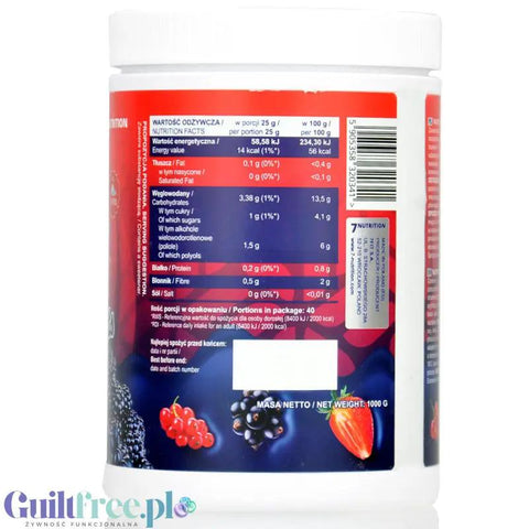 7Nutrition Forest Fruits Jam - dżem frużelina z owoców leśnych bez dodatku cukru by 7Nutrition (7nutrition-forest-fruits-jam-dzem-fruzelina-z-owocow-lesnych-bez-dodatku-cukru)