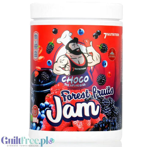 7Nutrition Forest Fruits Jam - dżem frużelina z owoców leśnych bez dodatku cukru by 7Nutrition (7nutrition-forest-fruits-jam-dzem-fruzelina-z-owocow-lesnych-bez-dodatku-cukru)