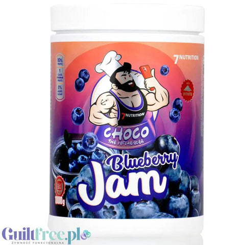 7Nutrition Blueberry Jam - dżem frużelina z borówki amerykańskiej bez dodatku cukru by 7Nutrition (7nutrition-blueberry-jam-dzem-fruzelina-z-borowki-amerykanskiej-bez-dodatku-cukru)