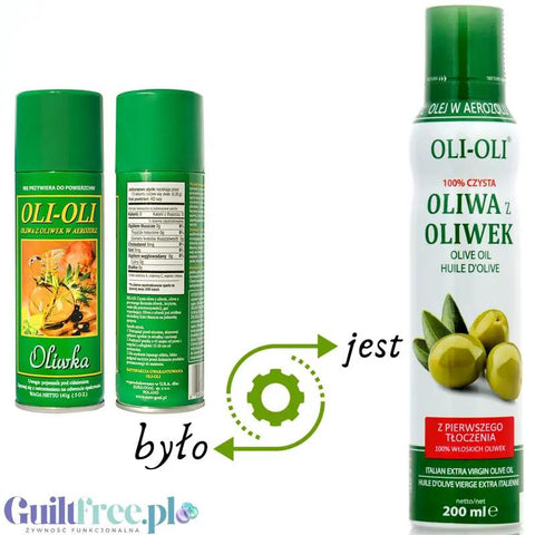 OLI-OLI, 100% Czysta Oliwa z Oliwek w spray'u 200ml by Oli-Oli (oli-oli-100-czysta-oliwa-z-oliwek-w-spray-u-200ml)