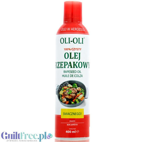 OLI-OLI, 100% Czysty Olej Rzepakowy w sprayu 400 ml by Oli-Oli (oli-oli-100-czysty-olej-rzepakowy-w-sprayu-400-ml)