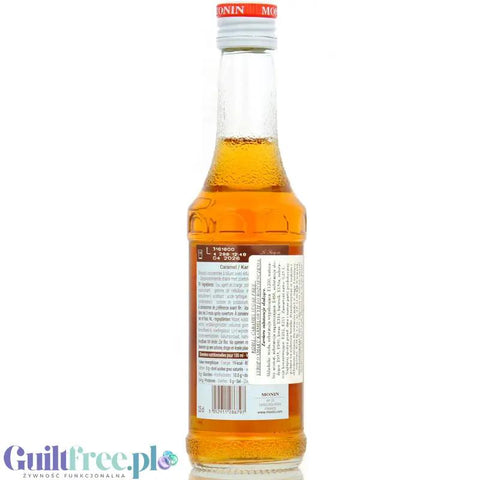 Monin Caramel 0,25L UE - syrop bezcukrowy o smaku karmelowym by Monin (monin-caramel-025l-ue-syrop-bezcukrowy-o-smaku-karmelowym)