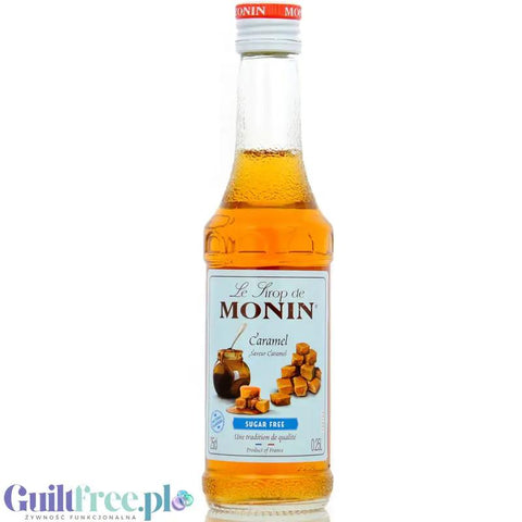 Monin Caramel 0,25L UE - syrop bezcukrowy o smaku karmelowym by Monin (monin-caramel-025l-ue-syrop-bezcukrowy-o-smaku-karmelowym)