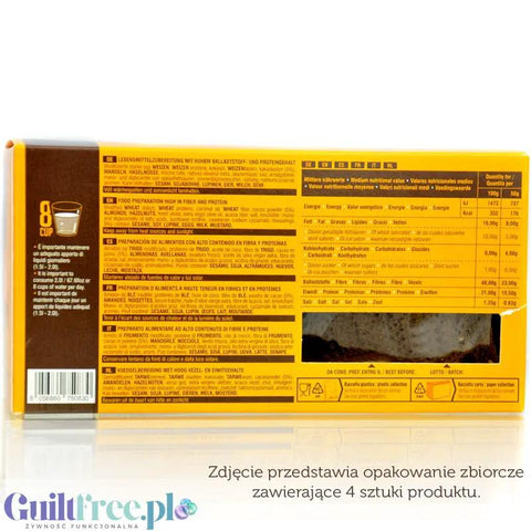 Ciao Carb ProtoToast Cocoa Stage2 - Czekoladowe tosty niskowęglowodanowe 1g węglowodanów / 56% błonnik by Ciao Carb (ciaocarb-czekoladowe-tosty-niskoweglowodanowe-1g-weglowodanow-56-blonnik)