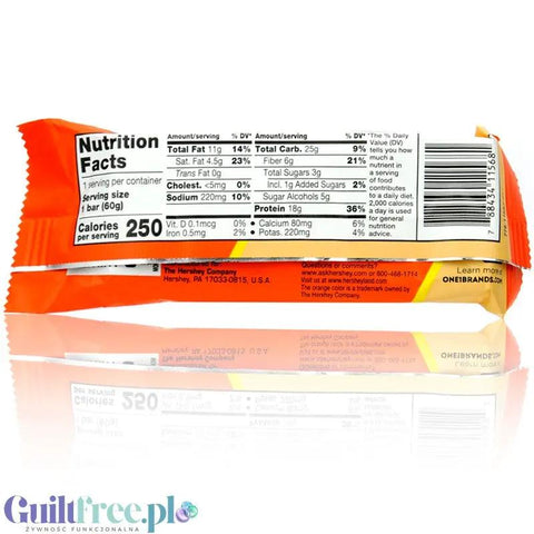 ONE Bar Reese's Peanut Butter - baton proteinowy w orzechowej polewie z mnóstwem orzeszków by ONE Bar (aka OhYeah! ISS Research)) (one-bar-reese-s-peanut-butter-baton-proteinowy-w-orzechowej-polewie-z-mnostwem-orzeszkow)