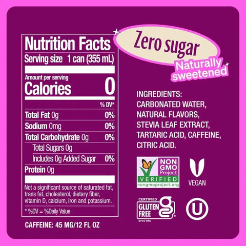 Zevia Cran-Raspberry - 100% naturalna maliniada żurawinowa bez kalorii ze stewią by Zevia (zevia-raspberry-100-naturalna-maliniada-bez-kalorii-ze-stewia)