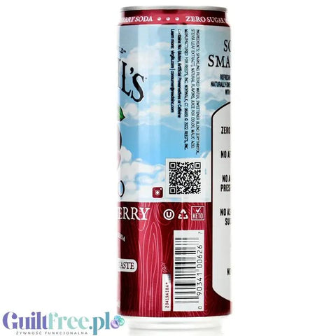 Virgil's Zero Black Cherry - naturalny napój zero kalorii bez cukru ze stewią i erytrolem by Virgil's (virgil-s-zero-black-cherry)