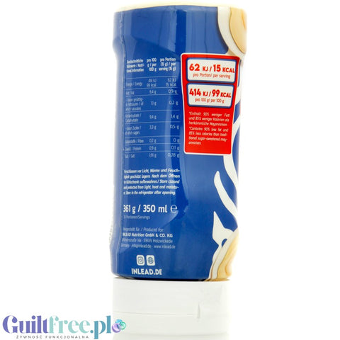 Inlead Premium Sauce Holland Mayo - niskotłuszczowy holenderski majonez do frytek bez dodatku cukru, 90% mniej tłuszczu by InLead (inlead-premium-sauce-holland-mayo-niskotluszczowy-holenderski-majonez-do-frytek-bez-dodatku-cukru-90-mniej-tluszczu)