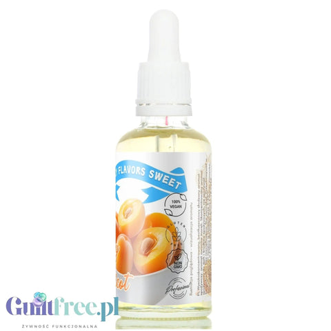 Funky Flavors Sweet Juicy Apricot - smakowe morelowe kropelki słodzące bez cukru i kalorii by Funky Flavors (funky-flavors-sweet-juicy-apricot-smakowe-morelowe-kropelki-slodzace-bez-cukru-i-kalorii)