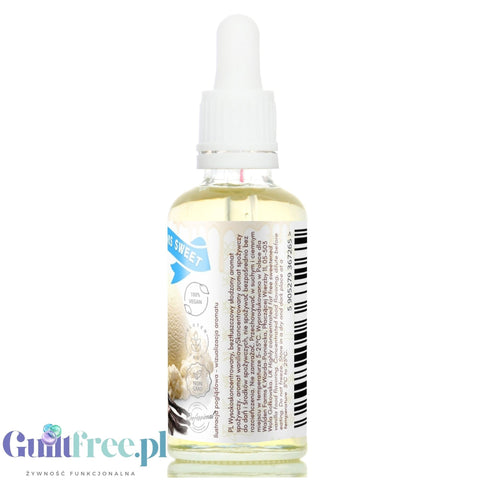 Funky Flavors Sweet Vanilla - waniliowe kropelki słodzące bez cukru & bez tłuszczu, Wanilia by Funky Flavors (funky-flavors-sweet-vanilla-50ml-slodzony-aromat-bez-cukru-bez-tluszczu-wanilia)