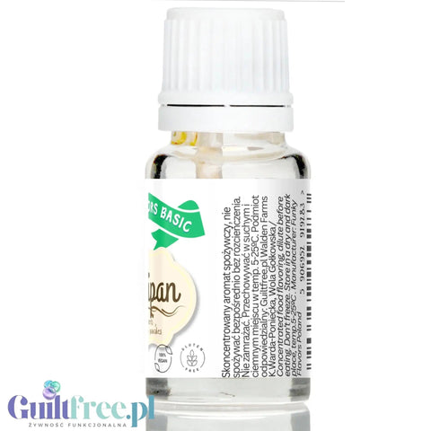 Funky Flavors Basic Marzipan 10ml - marcepanowe kropelki aromatyczne bez cukru, słodzików i kalorii by Funky Flavors (funky-flavors-marzipan-marcepanowy-aromat-bez-cukru-bez-tluszczu)
