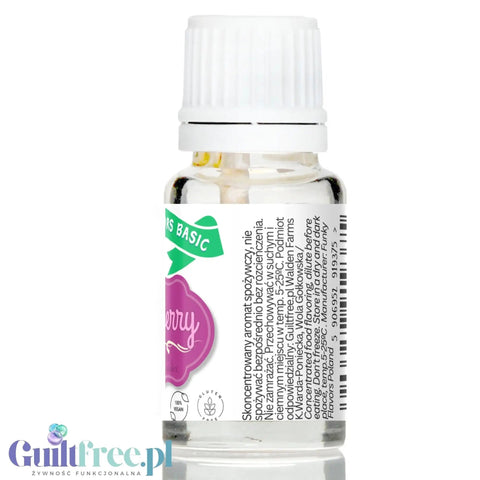 Funky Flavors Basic Raspberry 10ml - malinowe kropelki aromatyzujące bez cukru, słodzików i kalorii by Funky Flavors (funky-flavors-raspberry-malinowy-aromat-bez-cukru-bez-tluszczu)