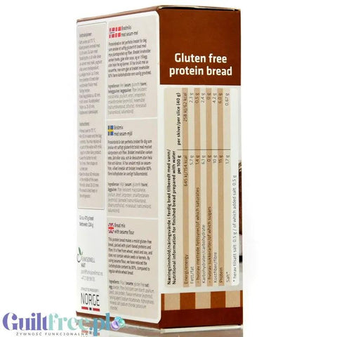 Sukrin Protein Brot Mix - bezglutenowa mieszanka do wypieku chleba proteinowego by Sukrin (sukrin-protein-brot-mix-bezglutenowa-mieszanka-do-wypieku-chleba-proteinowego)