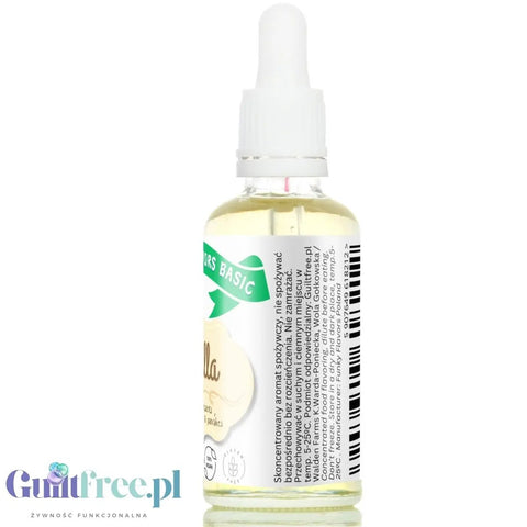 Funky Flavors Basic Vanilla 30ml - waniliowe kropelki aromatyczne do napojów bez cukru, kalorii i słodzików by Funky Flavors (funky-flavors-vanilla-30ml-wanilia-aromat-bez-cukru-bez-tluszczu)
