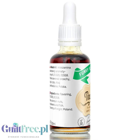 Funky Flavors Basic Tiramisu 30ml - kropelki aromatyzujące bez cukru, słodzików i kalorii by Funky Flavors (funky-flavors-tiramisu-30ml-aromat-bez-cukru-bez-tluszczu)