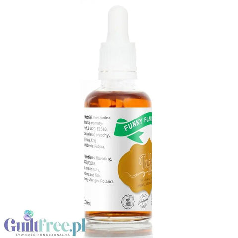 Funky Flavors Basic Toffee 30ml - Toffi - Kropelki Aromatyzujące Fit Bez Cukru & Bez Słodzików by Funky Flavors (funky-flavors-toffee-30ml-toffi-aromat-bez-cukru-bez-tluszczu)