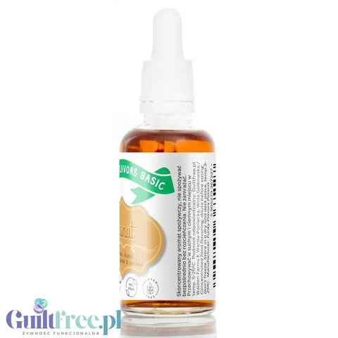 Funky Flavors Basic Peanut 30ml - Orzechy Ziemne - Fistaszkowe kropelki aromatyzujące bez cukru i słodzików by Funky Flavors (funky-flavors-peanut-30ml-orzechy-ziemne-aromat-bez-cukru-bez-tluszczu)
