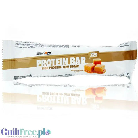Per4m Protein Bar Salted Caramel - baton białkowy 20g białka, z solonym karmelem i mleczną czekoladą by per4m® (per4m-protein-bar-salted-caramel-baton-bialkowy-20g-bialka-o-obnizonej-zawartosci-cukru)