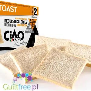 Ciao Carb, Tosty niskowęglowodanowe 20kcal/kromka, 56% błonnika by Ciao Carb (ciaocarb-totosty-niskoweglowodanowe-20kcalkromka-56-blonnika)